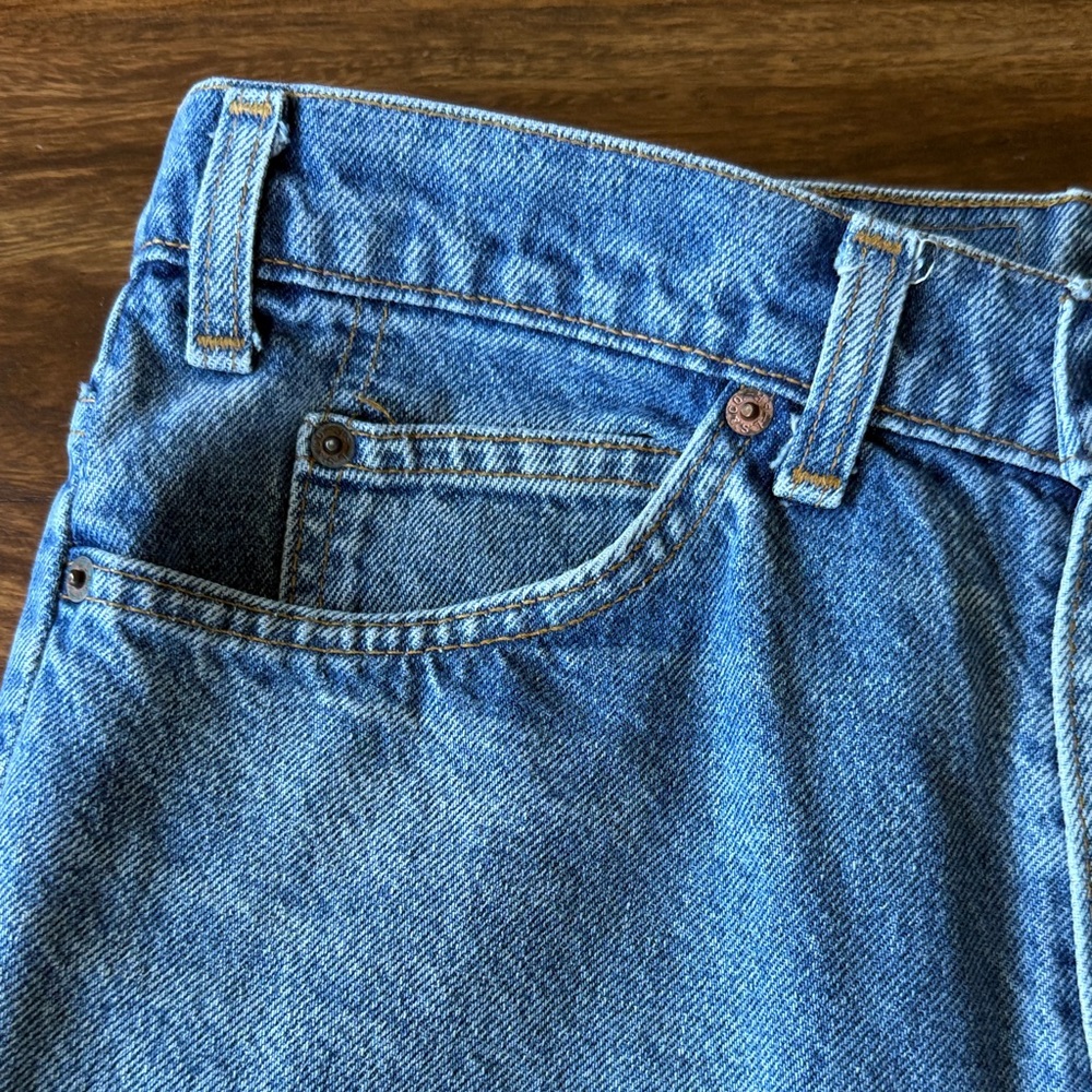 Levi’s 317 Relaxed Jeans 34×30 – Orange Tab Made in USA Vintage - Picture 10 of 16
